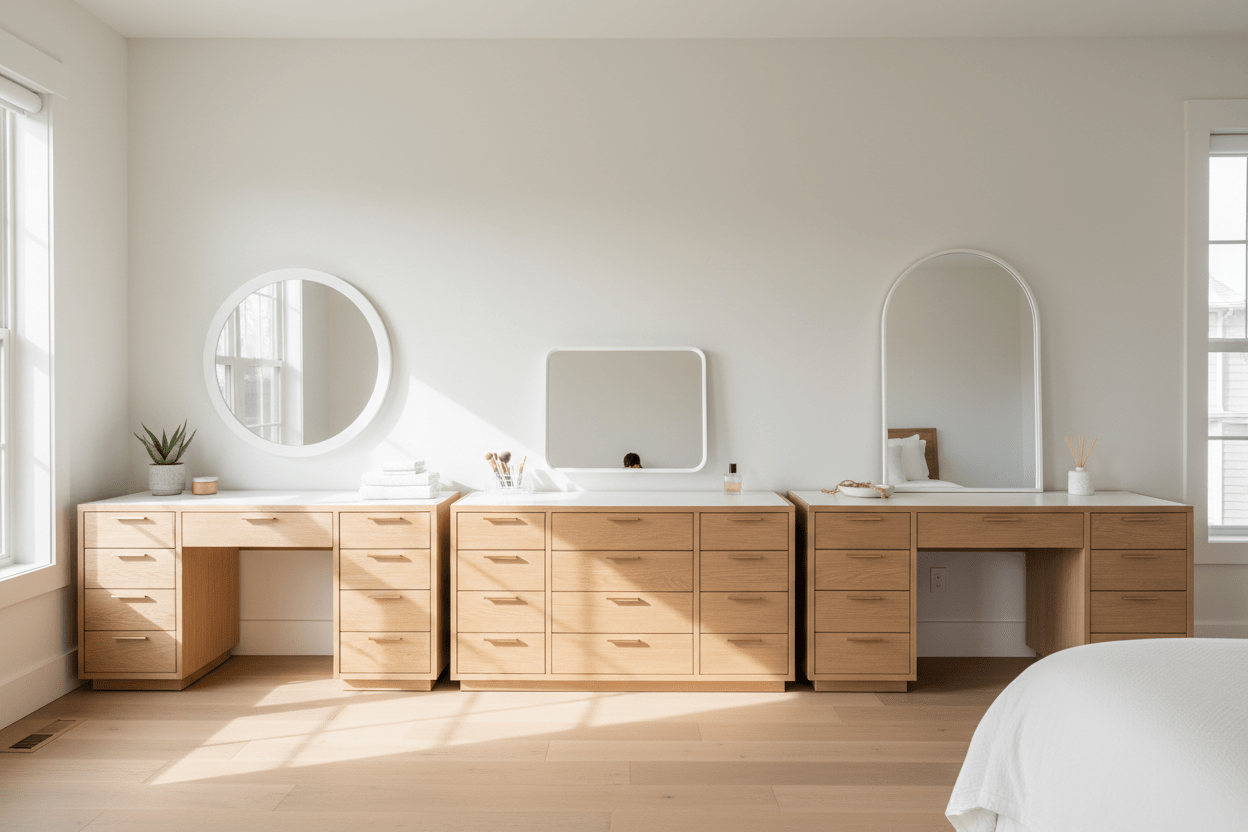 7 vs 9 vs 11 Drawers: How Much Vanity Storage Do You Need? - Vektaya