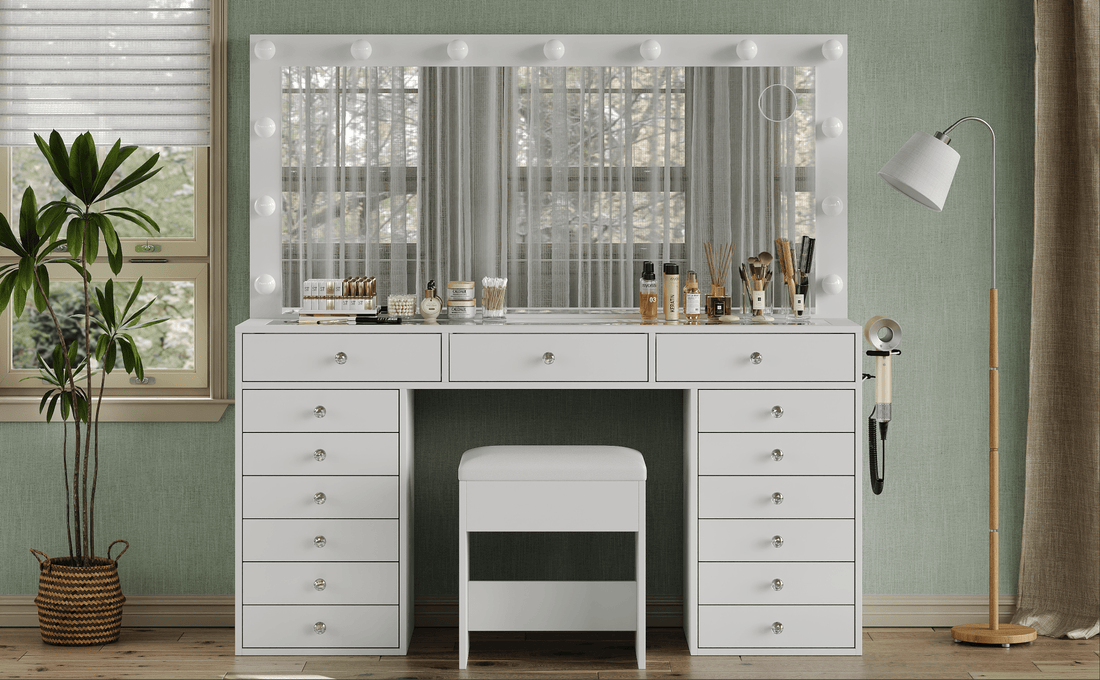 Essential Bedroom Design Tips: Why a Vanity Table is a Must-Have for Your New Space - Vektaya