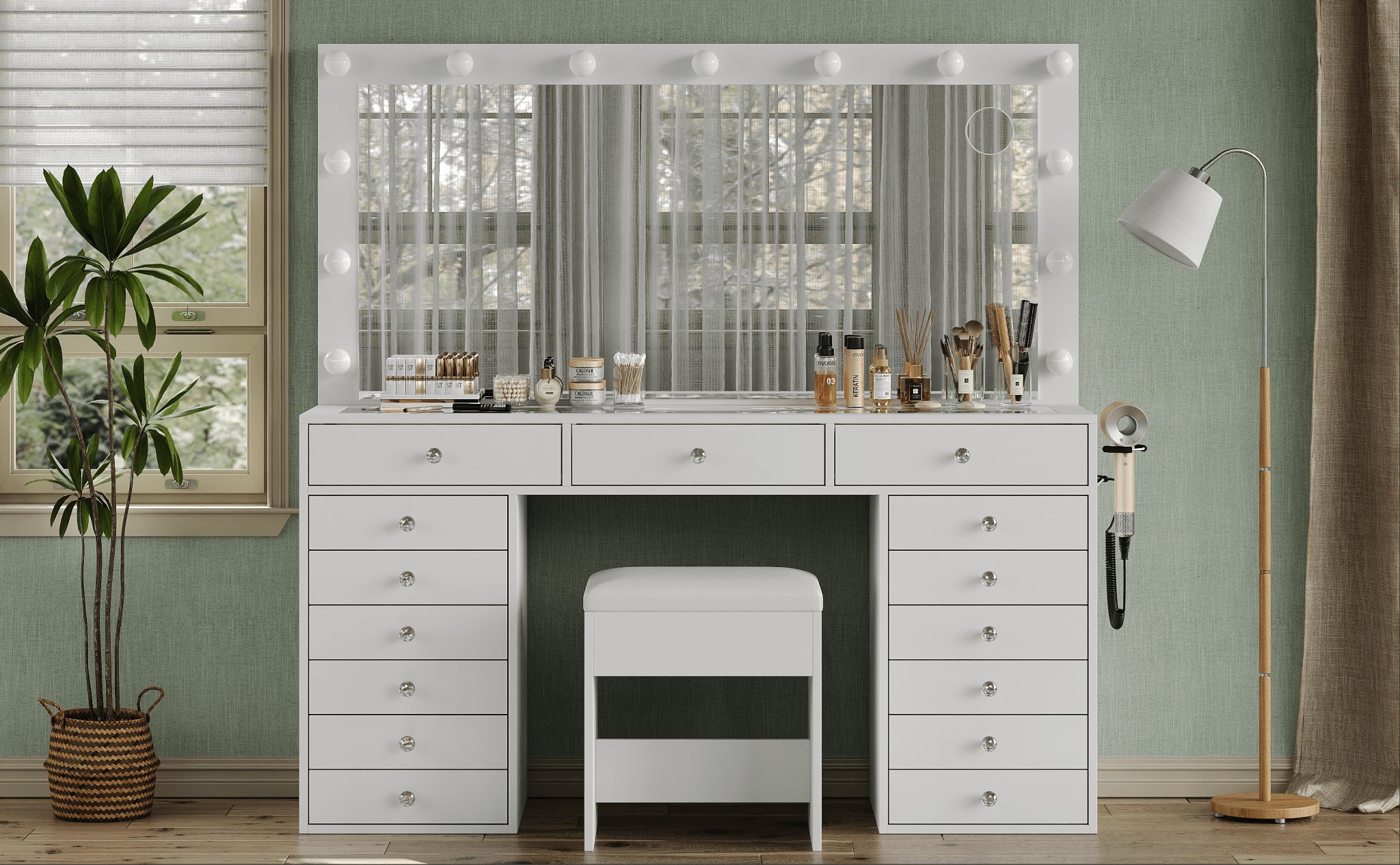 Essential Bedroom Design Tips: Why a Vanity Table is a Must-Have for Your New Space - Vektaya