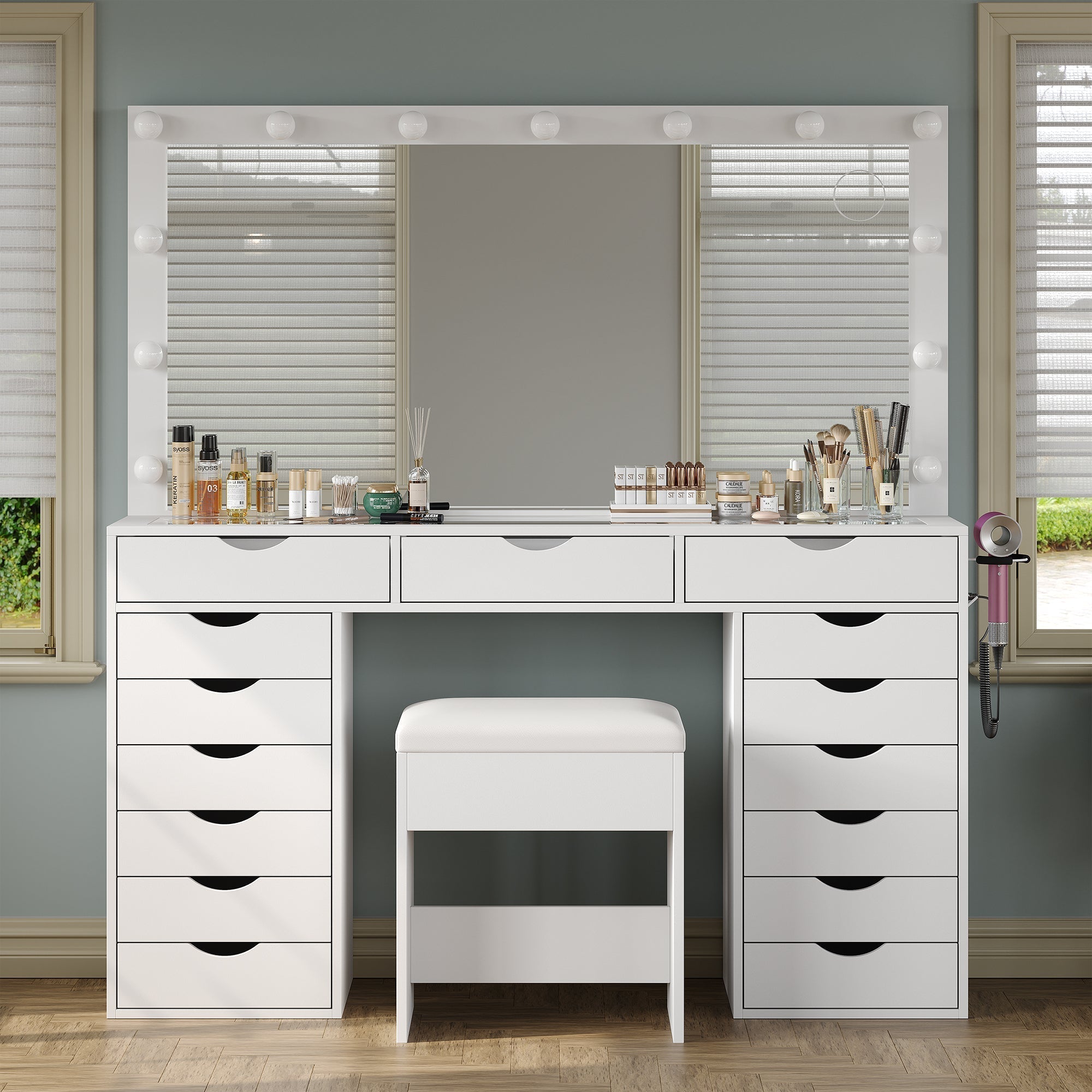 Makeup Vanity vs Dresser: What’s Right for Your Room? - Vektaya