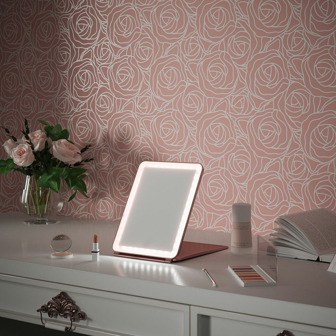 Quick and Easy Tips on Arranging Your Cosmetics on Your Vanity - Vektaya