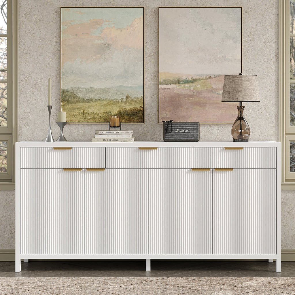 Storage Cabinet - Vektaya - VektayaStorage CabinetUS-SC005-wh-2