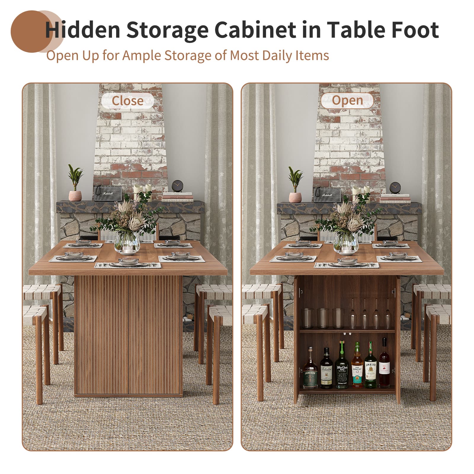 78.7" Dining Table