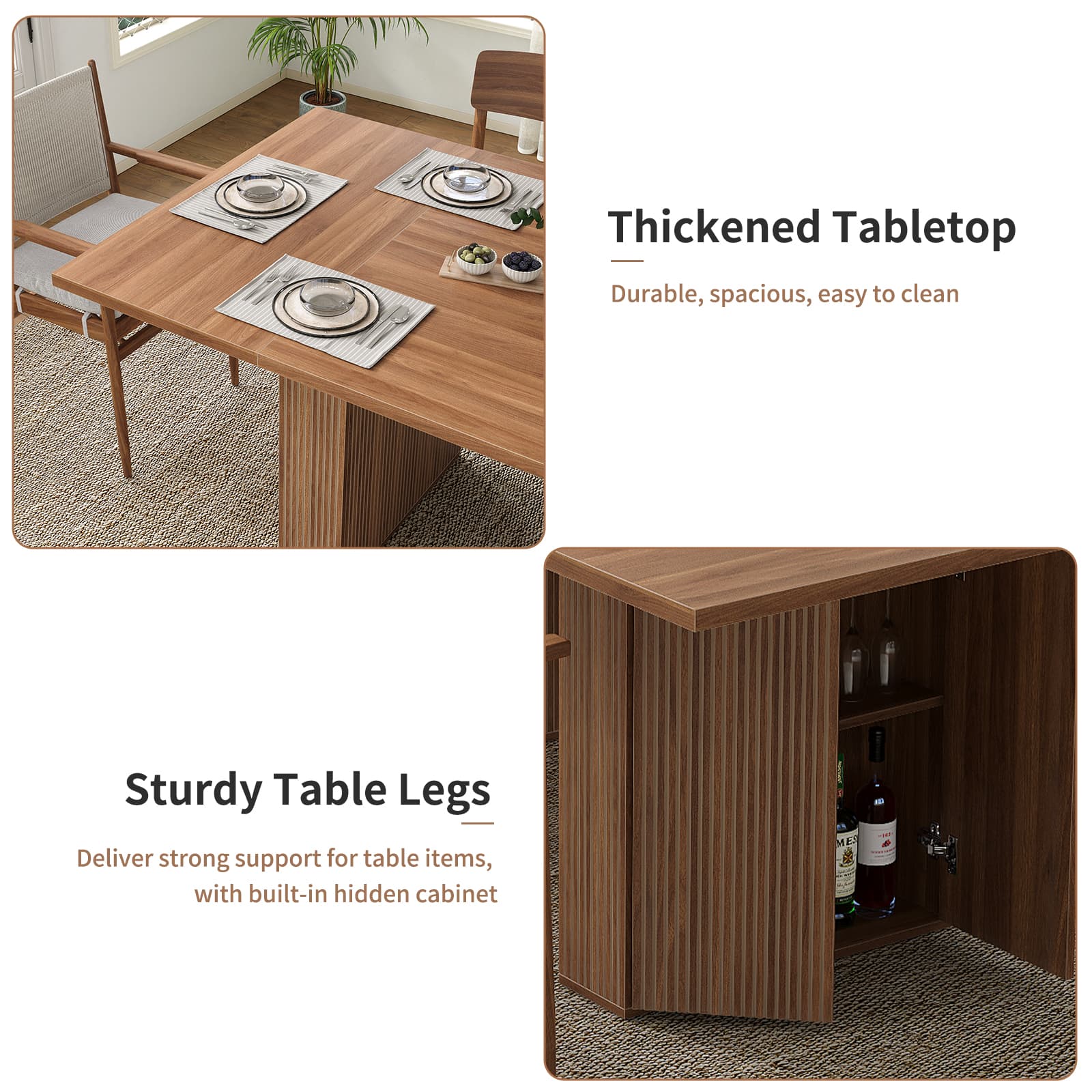 78.7" Dining Table