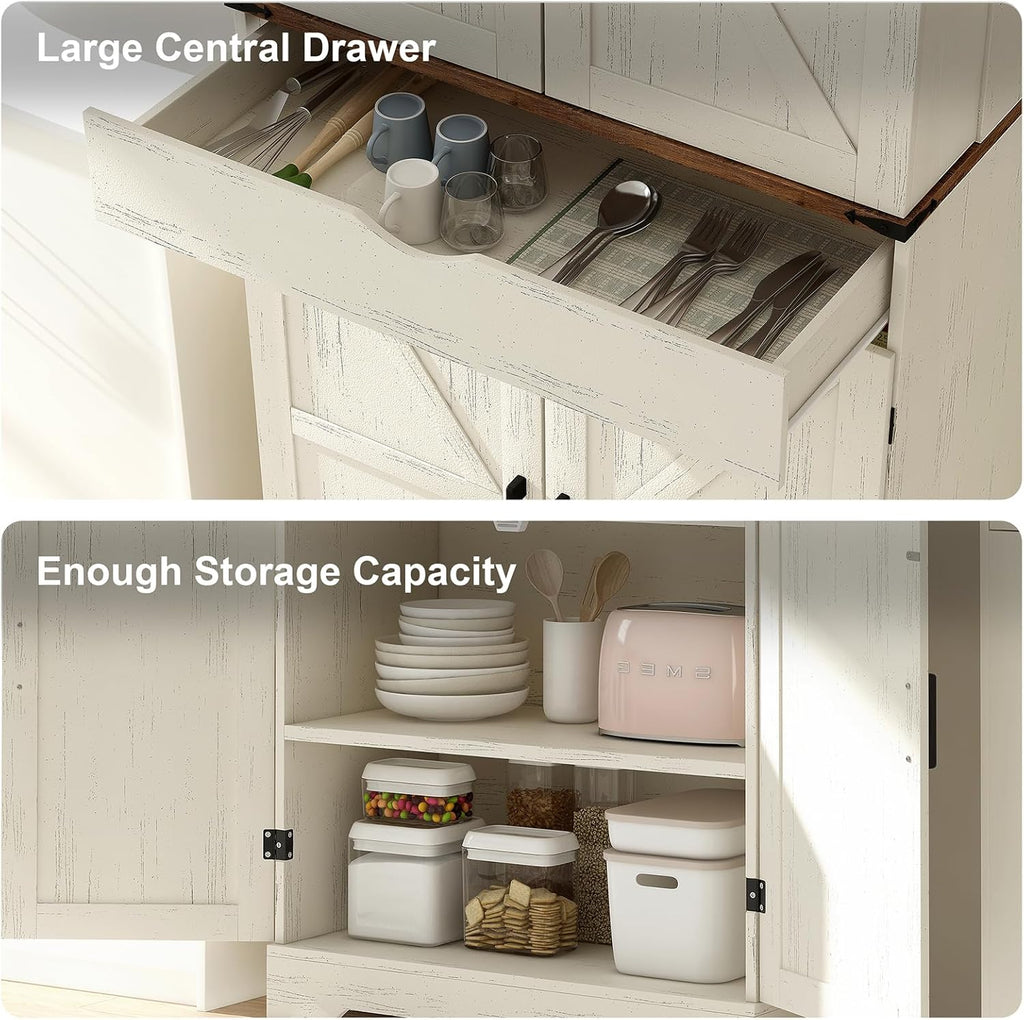 72'' Tall Kitchen Storage Pantry Cabinet