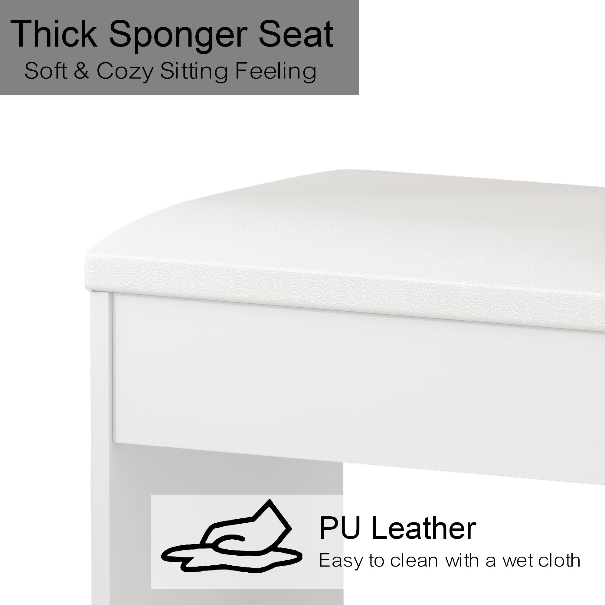 9-Drawer LED Mirror Vanity Desk