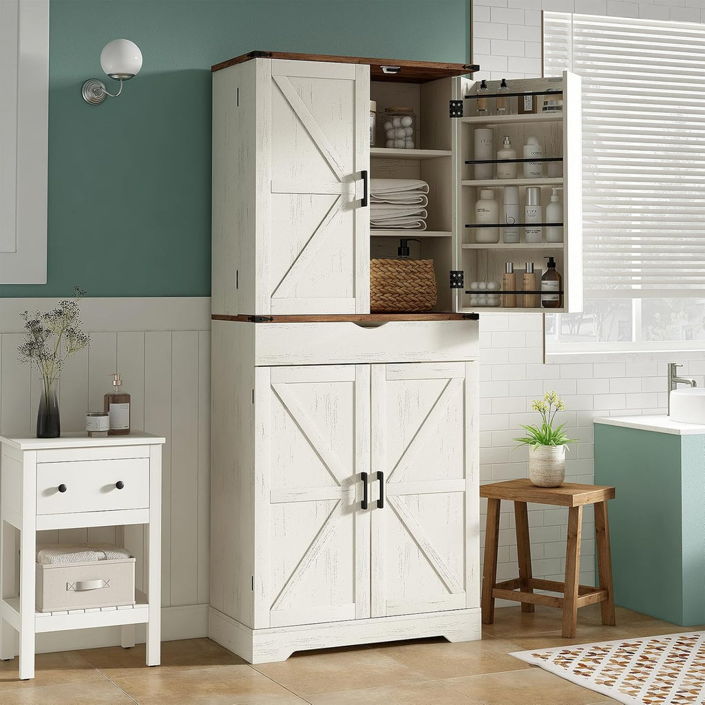 Yanosaku 72'' Tall Kitchen Storage Pantry Cabinet - Yanosaku SotreFurnitureSC001