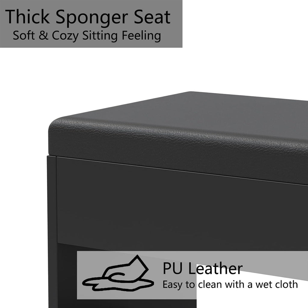 Yanosaku VD001 Bedroom Makeup Vanity desk with LED Mirror, 5 Drawers - Yanosaku SotreFurnitureVD001-BK