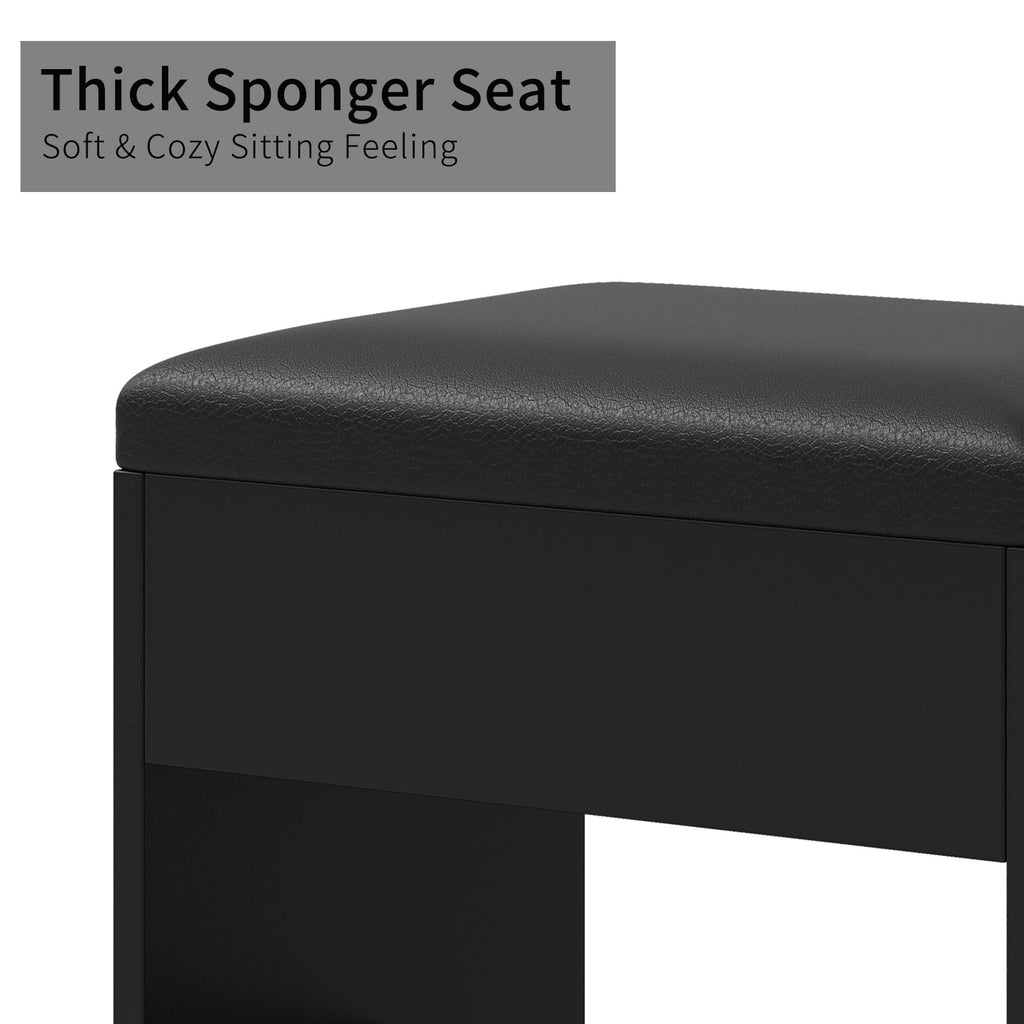 Yanosaku VD007 Bedroom Makeup Vanity desk with LED Mirror, 9 Drawers - Yanosaku SotreFurnitureVD007 - PK